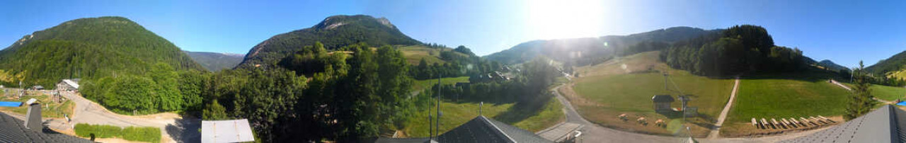 Webcam du centre d'accueil des Aillons-Margériaz