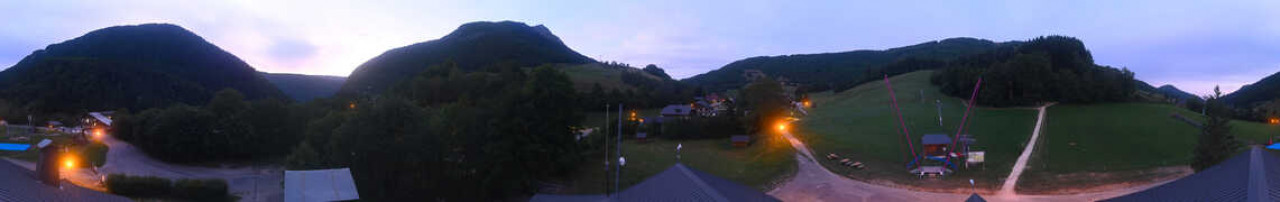 Webcam du centre d'accueil des Aillons-Margériaz
